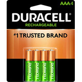 Pilas Aaa Recargables Duracell, Paquete De 4 Unidades