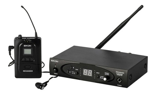 Eikon Rm3000ek Sistema Inalambrico Uhf Pll Monitoreo In-ear 