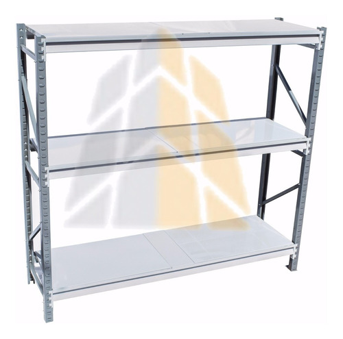 Estantería Rack 2,00x1,00x2,00 C/3 Niveles+ Tablillas 350 Kg