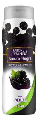 Sabonete Liquido Intimo Feminino 210ml Apinil - Amora Negra