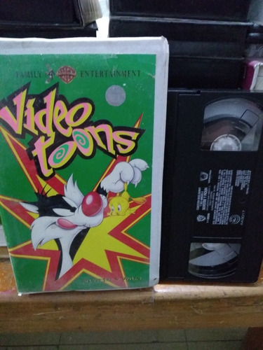 Vhs Video Toons Silvestre Y Piolin