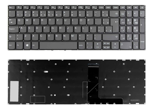 Teclado Para Lenovo Ideapad S145-15ikb Pc5cp-bra Sn20m631