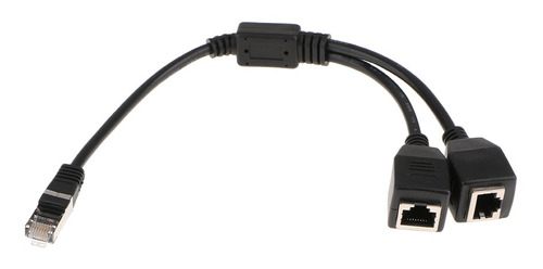 Cable De Adaptador Divisor De Red Rj45 Lan Ethernet 1 Cable