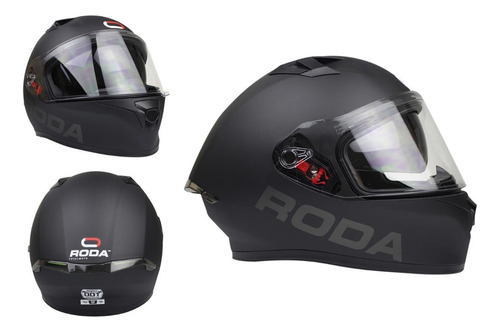 Casco Integral Roda Course Gafas Internas Certificado Dot