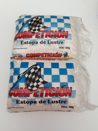 Estopa De Lustre Pack X 2 De 300g C/u 