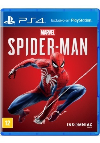 Spider-man Ps4 Spiderman Midia Fisica Usado Original