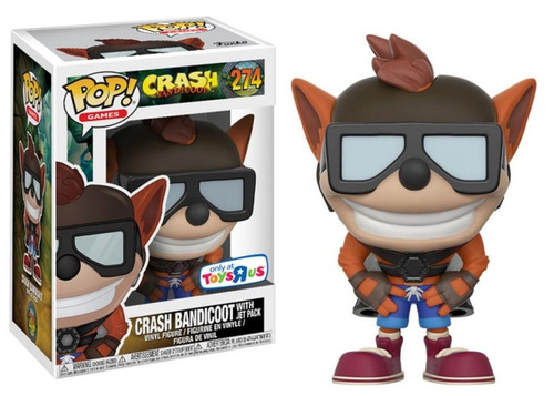 Funko Pop Crash Bandicoot With Jetpack