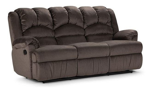 Rosen Sofa Rec Jarrie 3 Cpo Tela Chex Gris