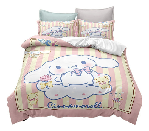 O Juego De Cama Grande Cinnamoroll 3d