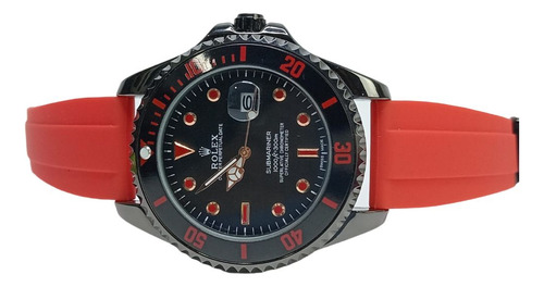 Reloj Submariner Black/red Cuarzo