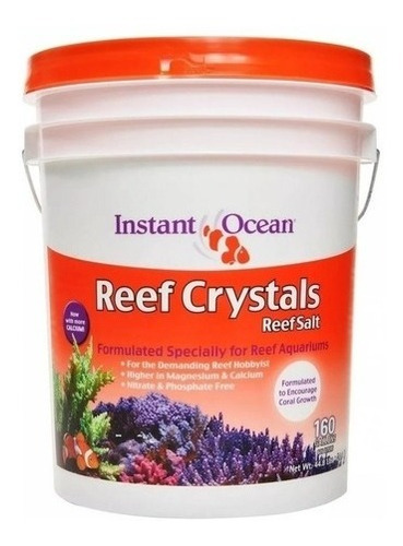 Sal Marinho Reefcrystals Instant Ocean (corais) - Balde