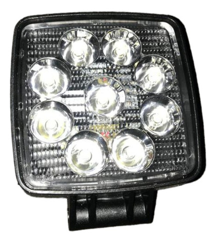 Faro Reflector Cuadrado 45w 9leds  Luz Fria Bivoltaje 