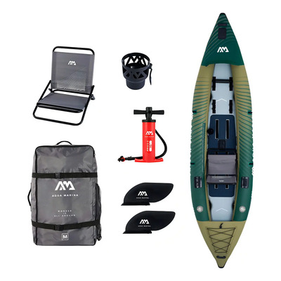 Kayak Inflable Aqua Marina Caliber 1-2 Personas Pesca Angler | Meses sin interés