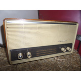 Rádio Antigo Philips Valvulado 110/220v -funcionando