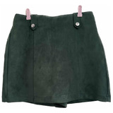 Falda Shorts Julio Verde Mini Mujer