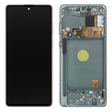 Tela Frontal Para Galaxy Note 10 Lite Sm-n770 Prata Nac