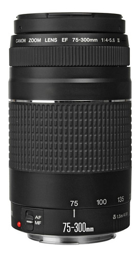 Lente Canon Ef 75-300mm F/4-5.6 Iii Original + Garantia