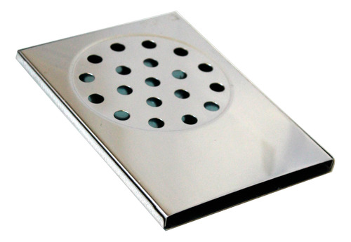 Ralo Inteligente Pratic Para Box De Banheiro 10x14cm Inox