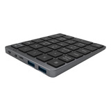 Numeric Keypad Rechargeable With Usb Hub For Desktop
