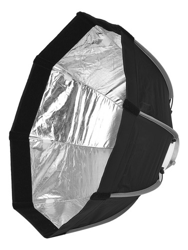 Softbox Plegable Octagonal De 8 Polos De 55 Cm Con Paño Suav