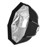 Softbox Plegable Octagonal De 8 Polos De 55 Cm Con Paño Suav