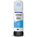 Refil De Tinta Epson T504220 Cian L4150/l4160/l6171 Original