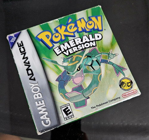 Pokemon Emerald Gba Original 