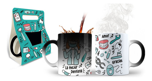 Taza Mágica Dentista Odontología