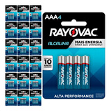 76 Pilhas Alcalinas Aaa 3a Palito Rayovac 19 Cart