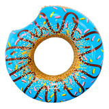 Flotador Dona Donuts Inflable Celeste Bestway 36118