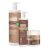 Kit Creme De Pentear, Gelatina E Máscara Crespo Power