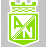 Sticker Adhesivo Calcomania Escudo Atlet Nacional 11cmx7,5cm