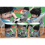 Taza Captain Tsubasa Super Campeones Japan 3d 4k Art 02