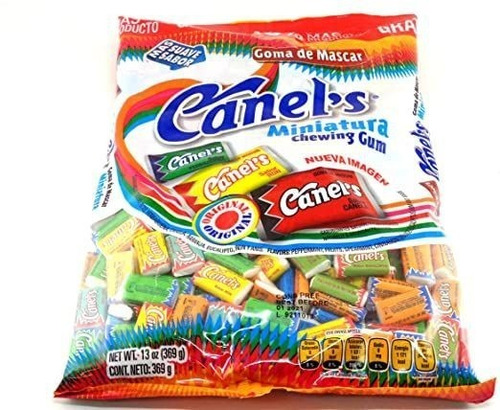 Chicle Canels Miniatura 220 Piezas Multisabor Deliciosos