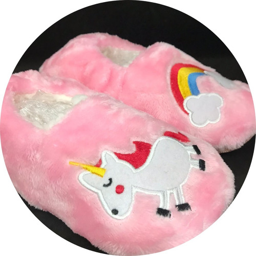 Pantufa Sapato Infantil Menina E Menino Antiderrapante 