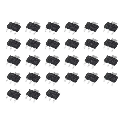 27 Piezas Regulador Ams1117 3.3v 1a Sot-223 Con Protección