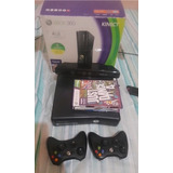 Xbox 360 Completo 2 Mates 3 Jogos Kitnet Vídeo Game Travado 