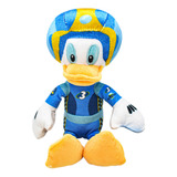 Disney Mickey Roadster Racers Pato Donald Peluche 20cm Ruz Color Azul