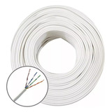 Cable Red Utp Rj45 Cat5e 0.40mm Blanco Tramo 50 Metros