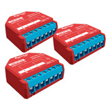 Pack 3x Interruptor Relay Plus 1pm Ul Shelly