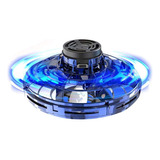 Mini Ufo Flying Saucer Drone Para Niños, Azul, Rojo Y Negro