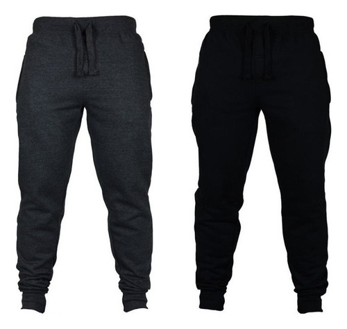 Pack X2 Pantalones Algodon Babuchas Joggers Jogging Unisex