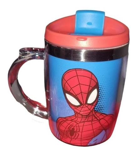 Tazón Térmico Keep 450ml Con Tapa Diseños Disney Para Niñ@s