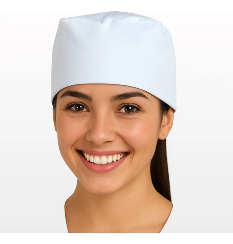 Pack 3 Cofias Chef Gorros Cocina Unisex Ajuste Elastico