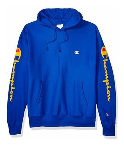 Champion Hombre Reverse Weave Po Hood-overized Flock Script 