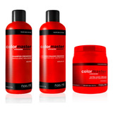 Kit Fidelité Shampoo Neutro + Acond. Ph4.5 + Máscara X1000ml