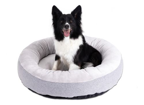 Cama Perro Pet2go® Antiestrés Funda Lavable - Joy Med 58cm