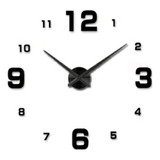 Reloj De Pared Color Negro Tamaño Pequeño