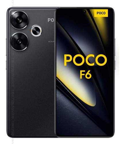 Xiaomi Pocophone F6 5g 256gb Preto 8gb Ram Global +br