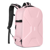 Mochila Para Cámaras Y Drones Mosiso, Impermeable, Rosa